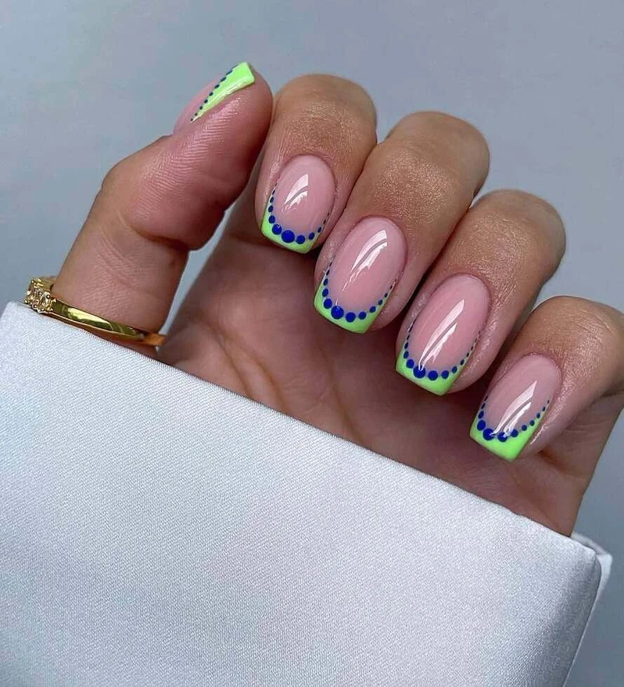 Dotted French Tips