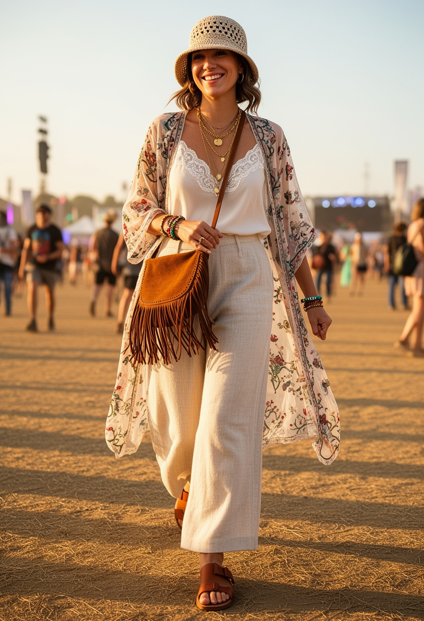 Festival-Ready Boho Layering