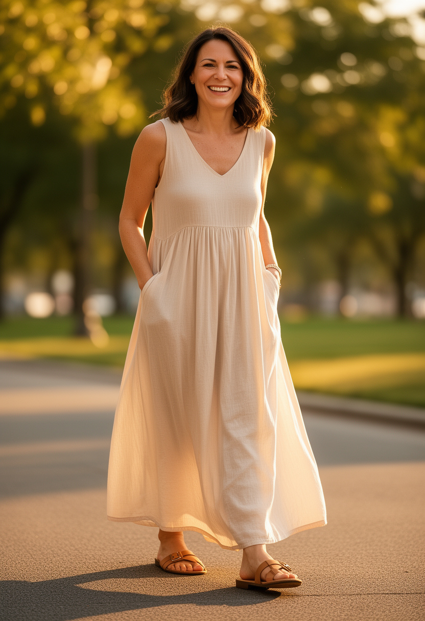 Flowy Maxi Dress Everyday Staple