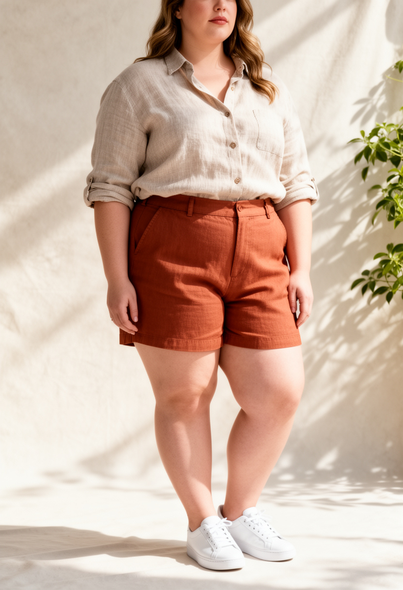 High-Waist Shorts Casual Pairing