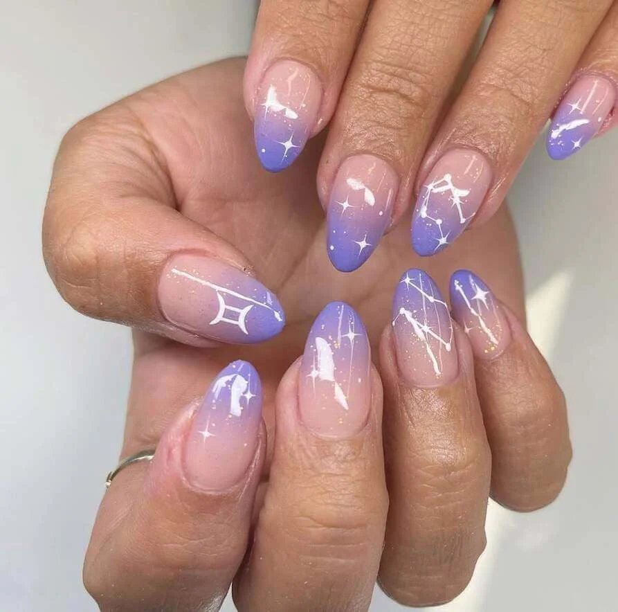 Lavender Nude Ombre