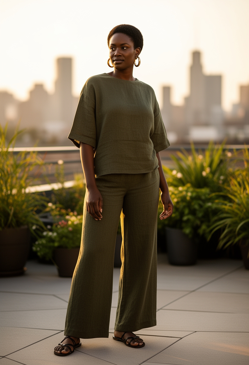 Linen Co-Ord Set Vibes