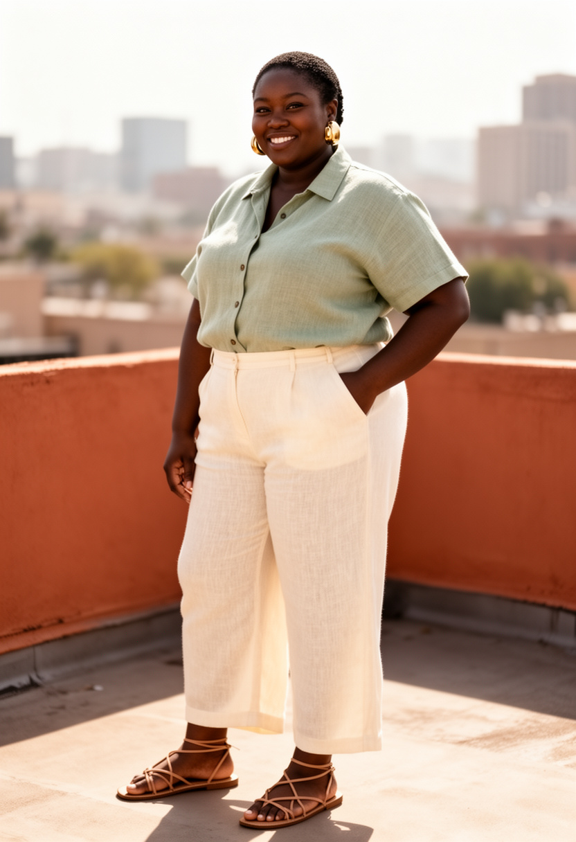 Linen Co-Ords for Brunch