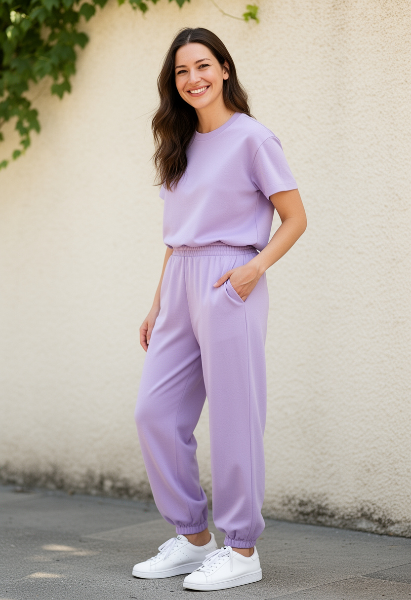 Monochrome Pastel Co-Ord Set