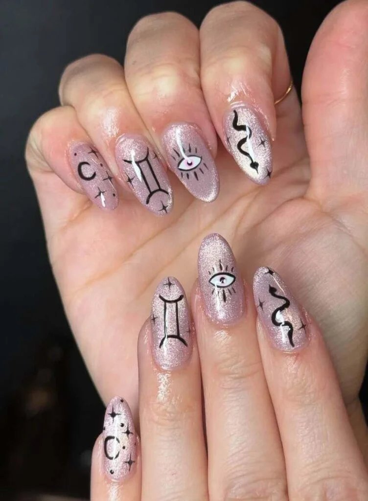 Mystic Symbol Nails