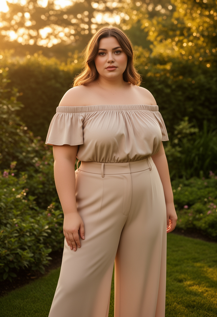 Off-Shoulder Top Summer Chic