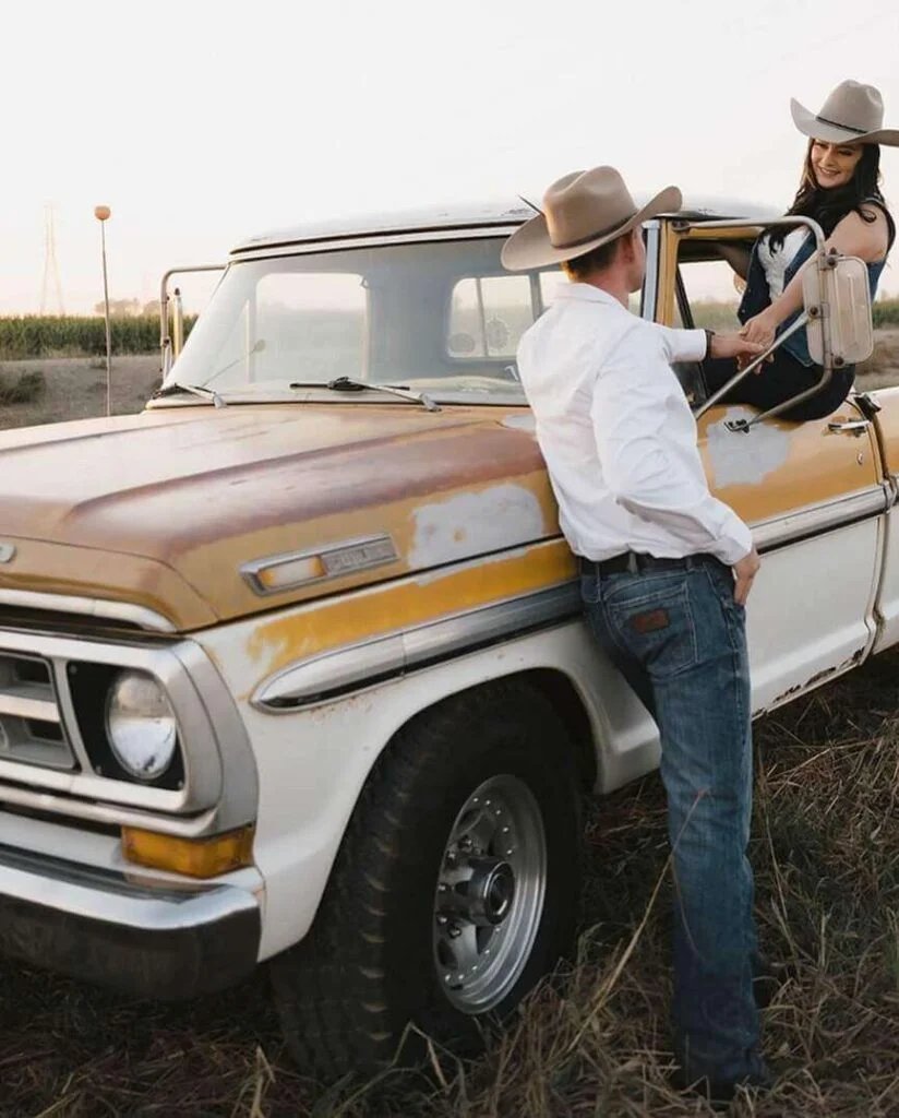 Old Truck Poses