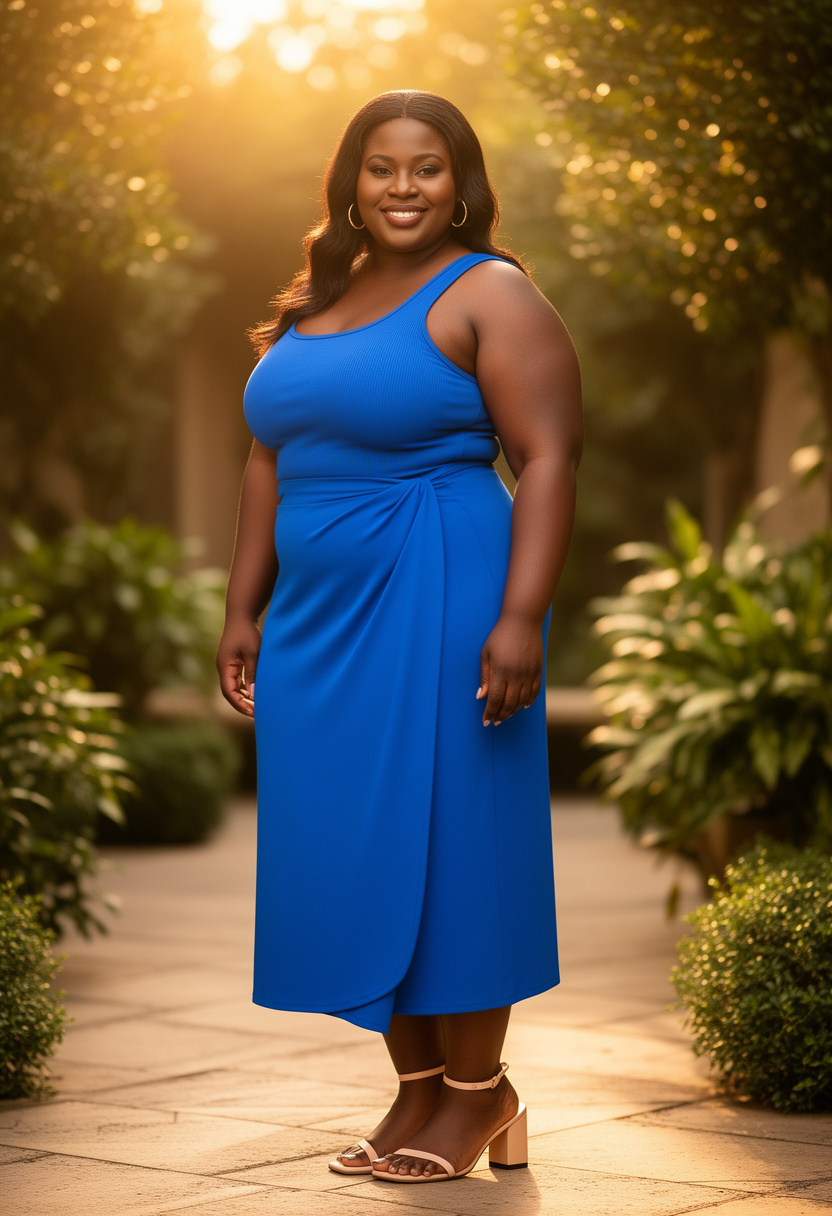 Vibrant Wrap Skirt Styling