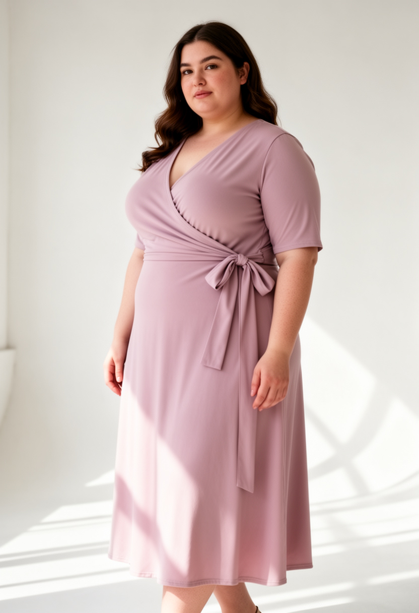 Wrap Dresses for Curvy Silhouettes