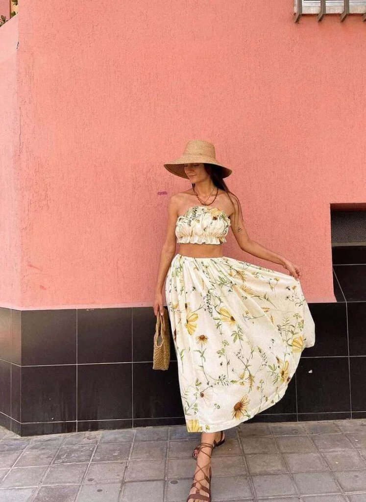 Floral Matching Set