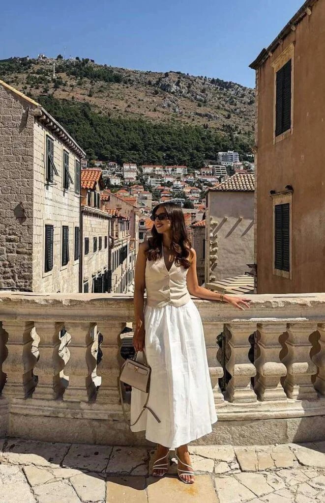 Linen and White