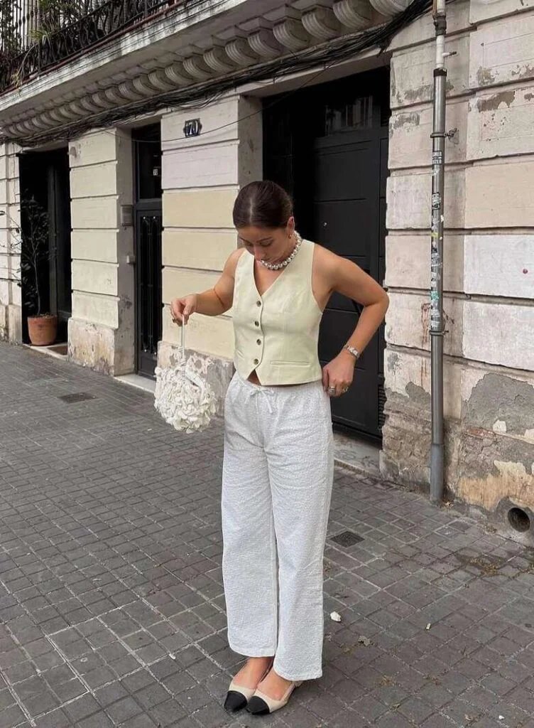 Linen Vest Outfit