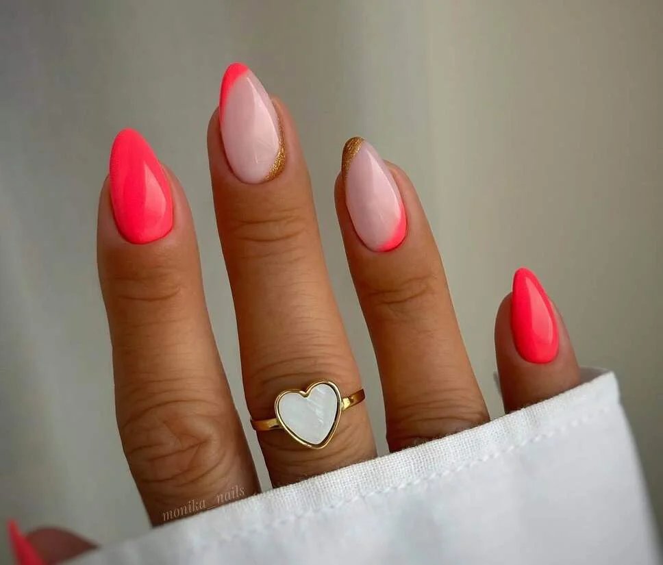 Neon Pink Tips