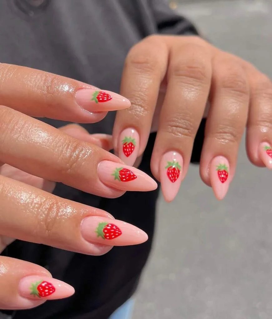 Nude Strawberry Almonds