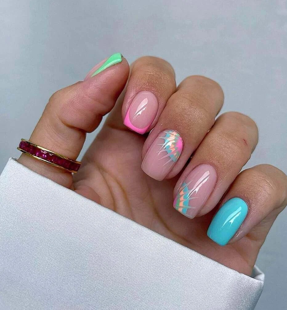 Pastel Swirl French