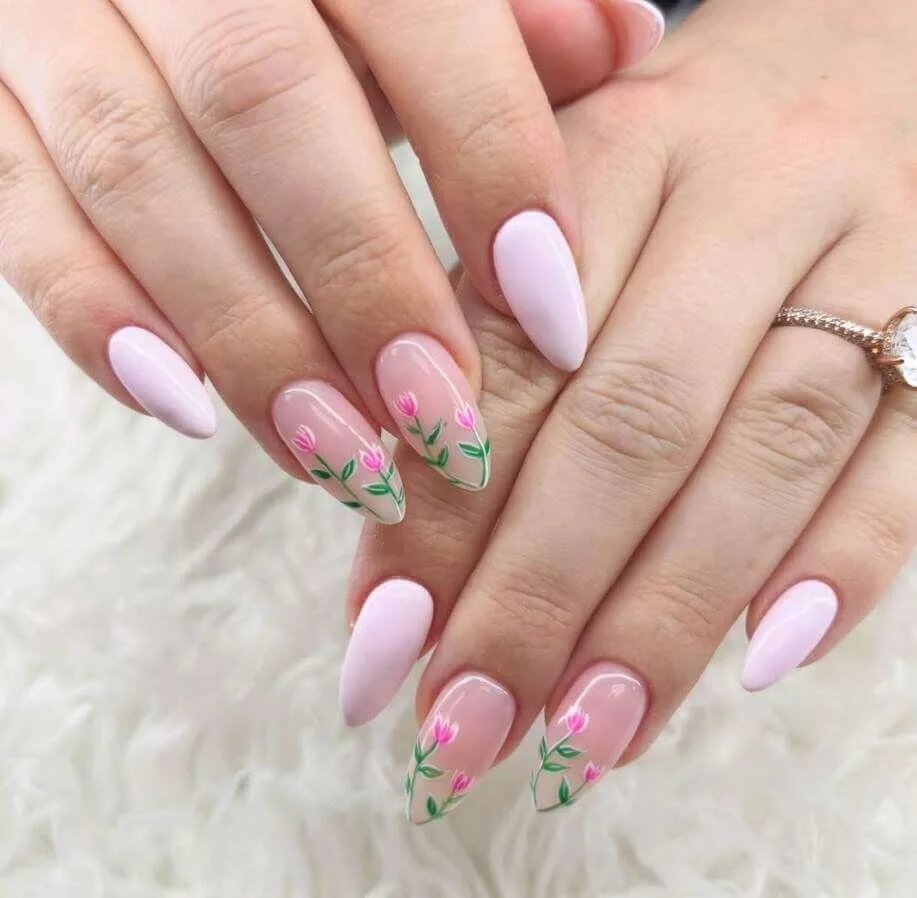 Soft Pink Tulips