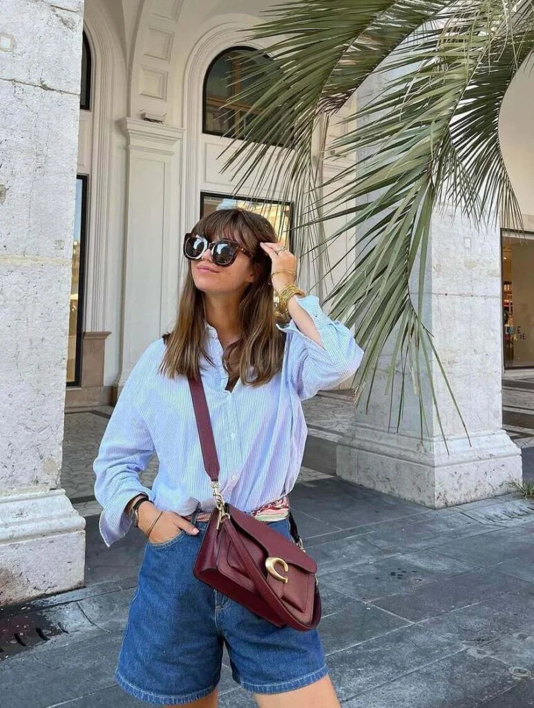 Stripes With Denim