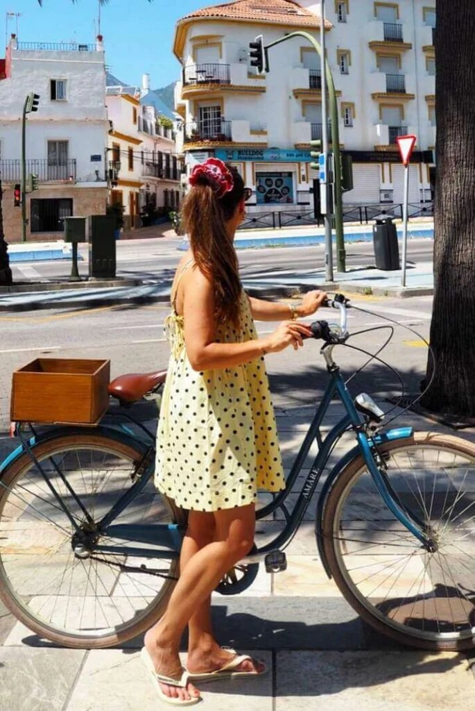 Yellow Polka Dot Dress