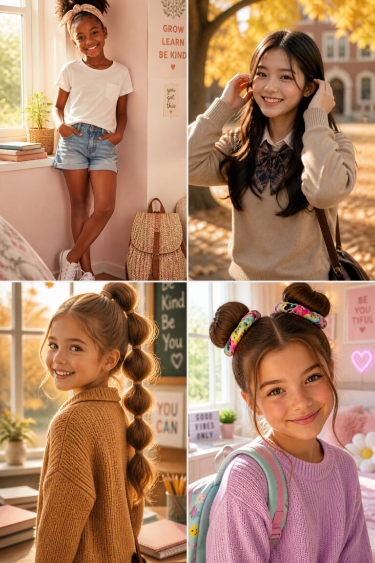 15 Back to School Hair Ideas for a Fresh New Look