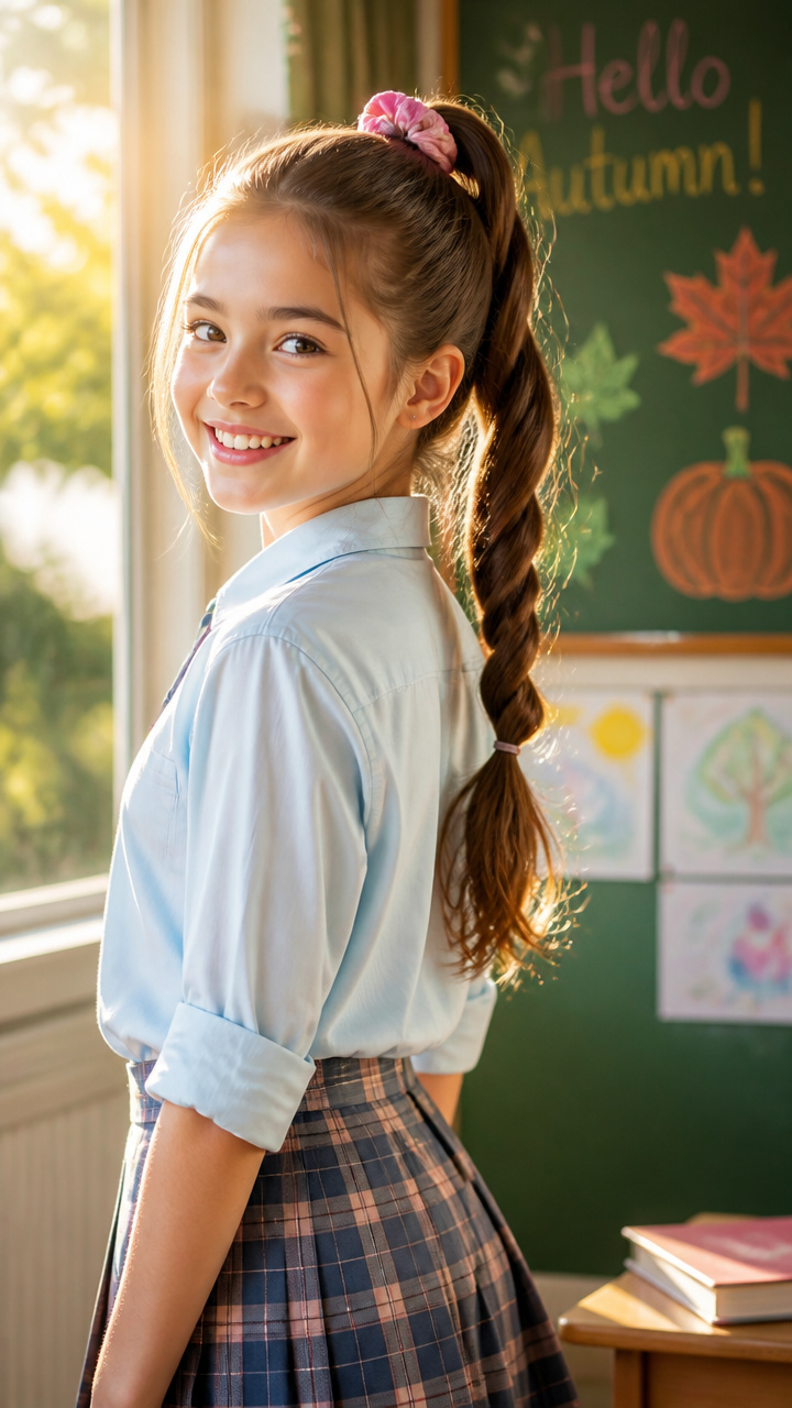 Ponytail with a Twist