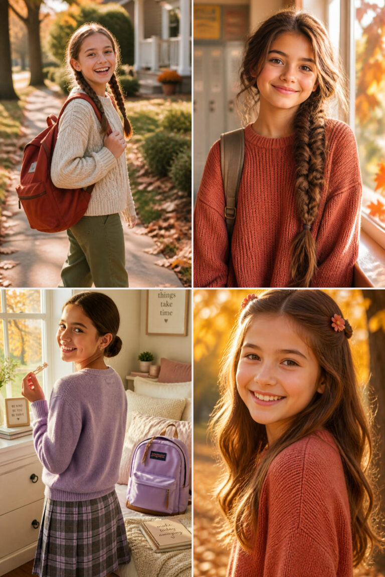 15 Low-Maintenance Back to School Hairstyles