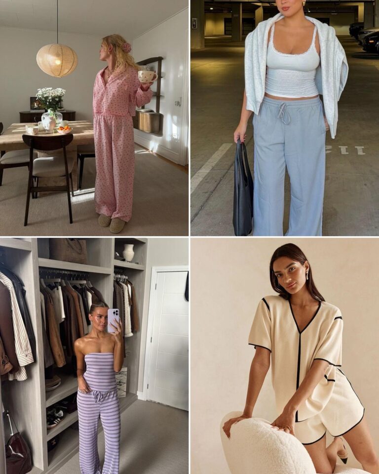 30 Summer Lounge Outfits for Effortless Lazy Day Style
