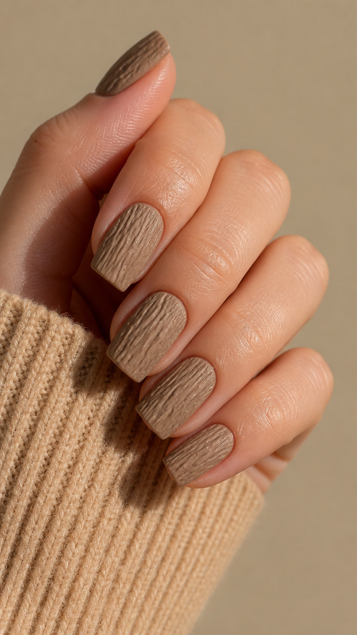 Beige Bark Texture Design