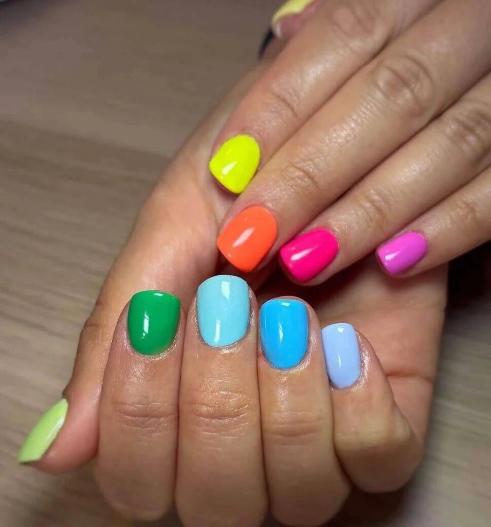 Bright Color Blocks