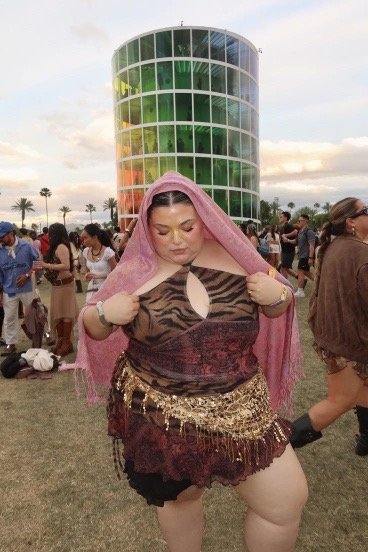 Burgundy Layers with Animal Print