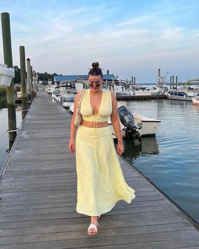 Butter Yellow Maxi Set