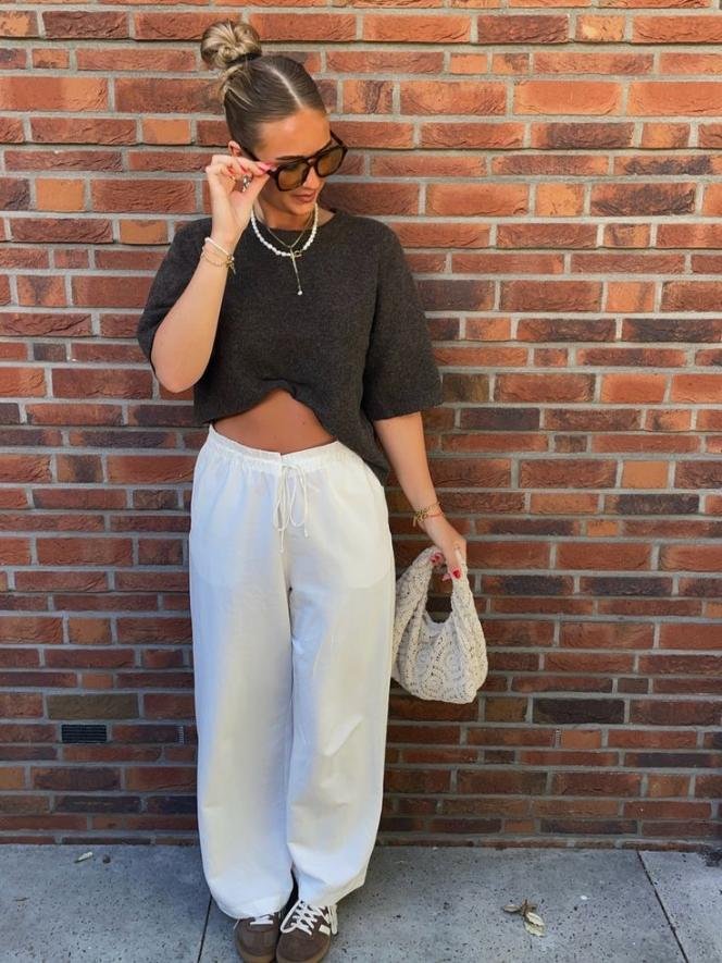 Charcoal Tee Outfit