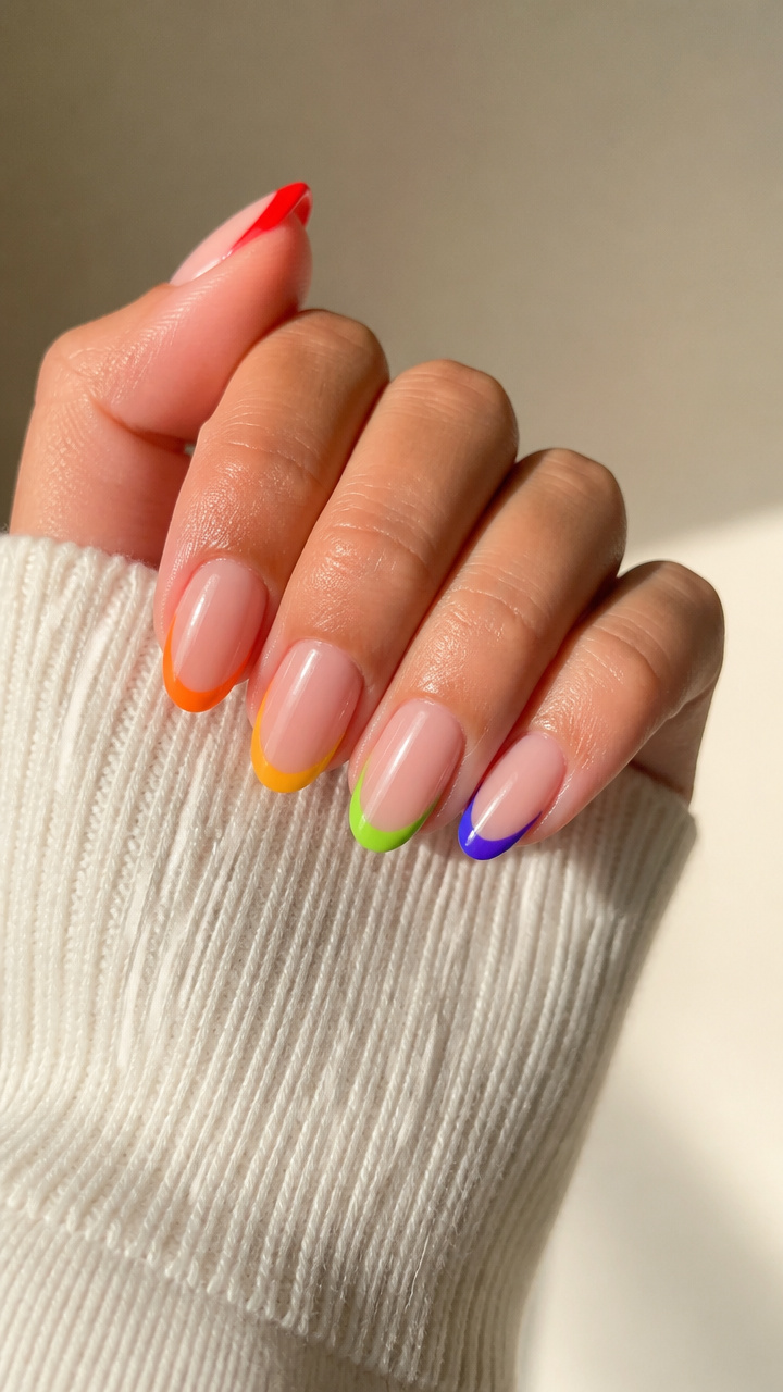 Crayon Box Rainbow Tips