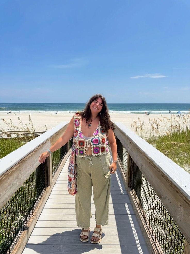 Crochet Vest Outfit