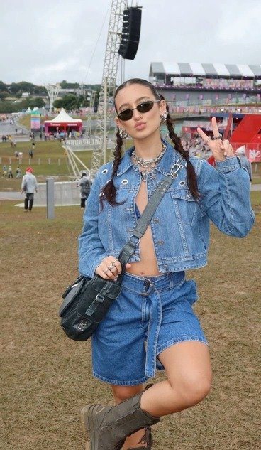 Double denim outfit