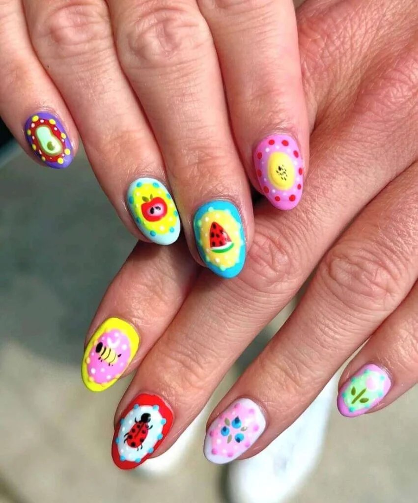 Fruit Art Nails