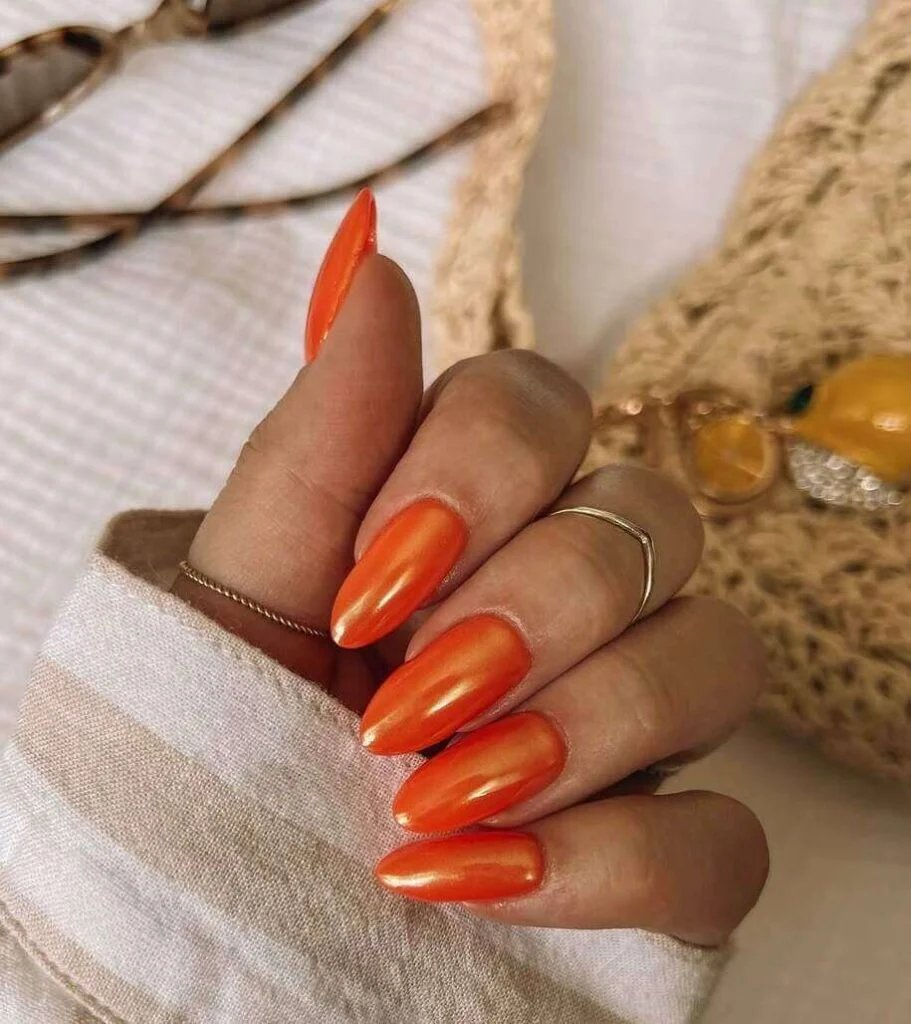 Glowing Orange Chrome