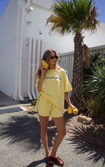 Lemon Loungewear Set