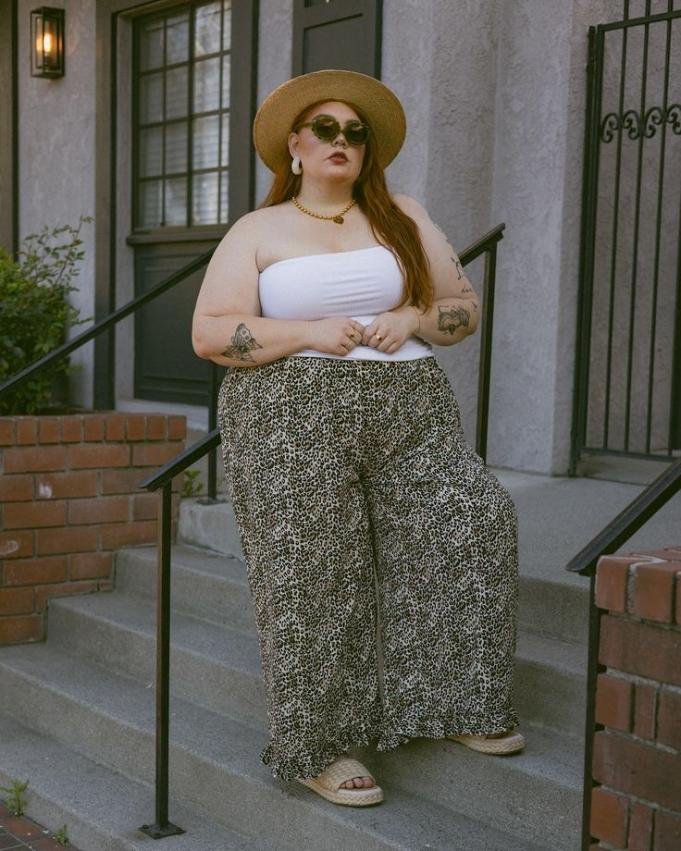 Leopard Palazzo Pants