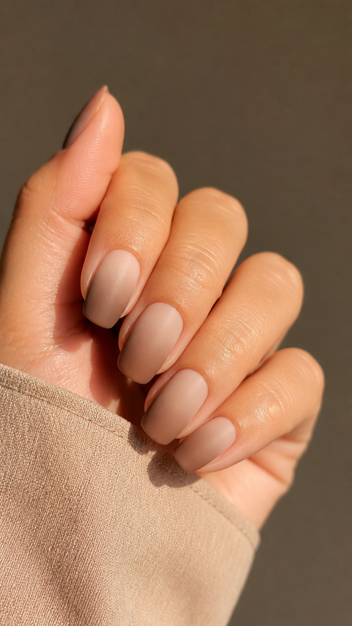 Milk Tea Gradient with Matte Top