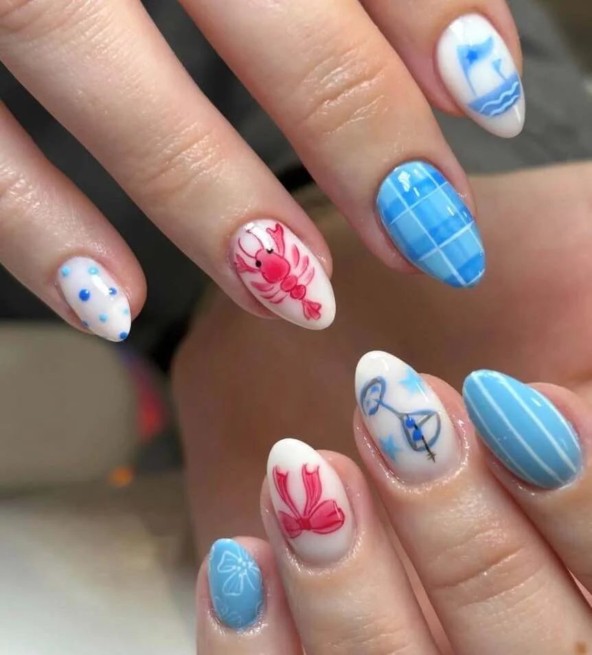 Pink lobster accent
