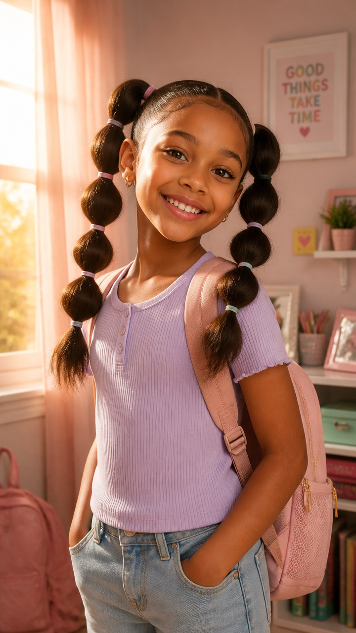 Bubble Pigtails