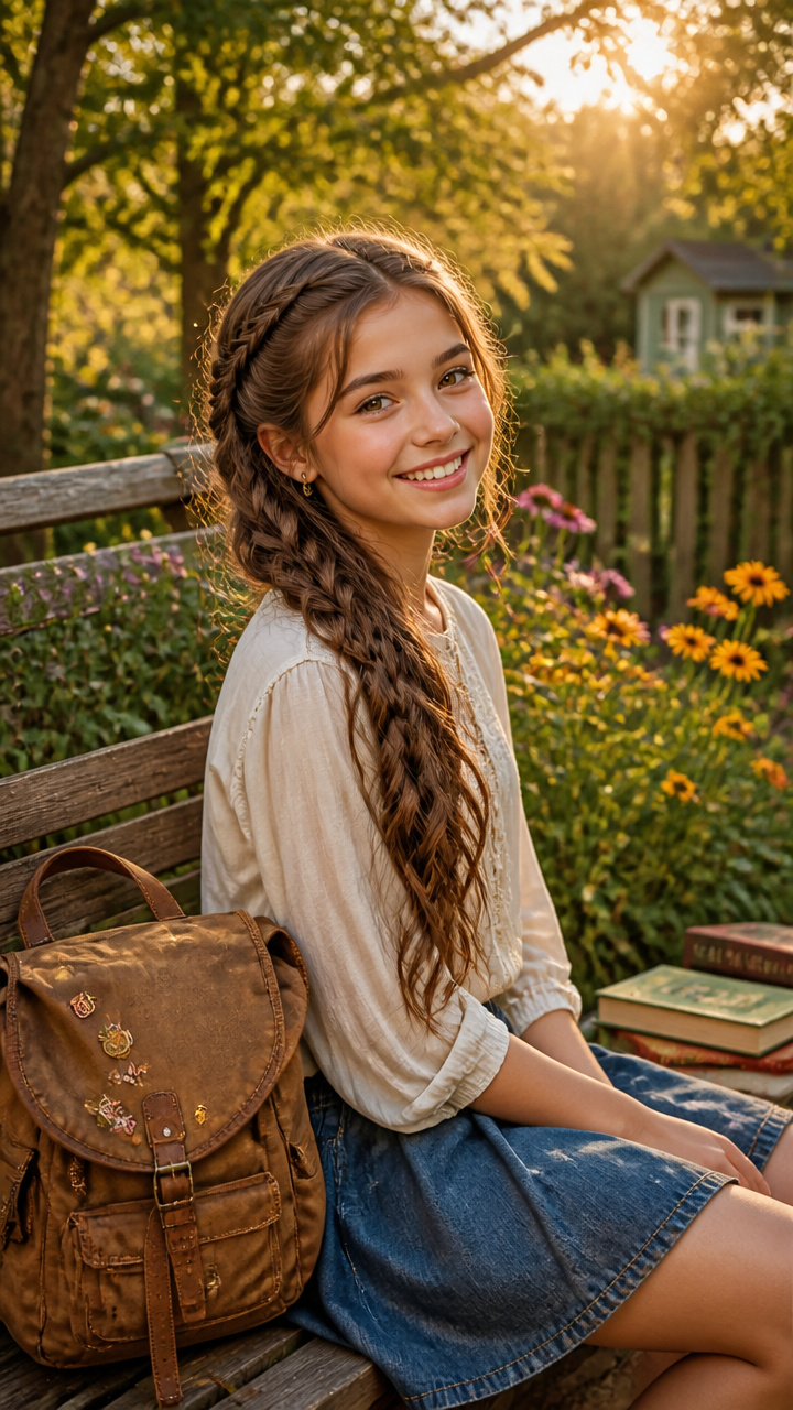 Loose Waterfall Braid