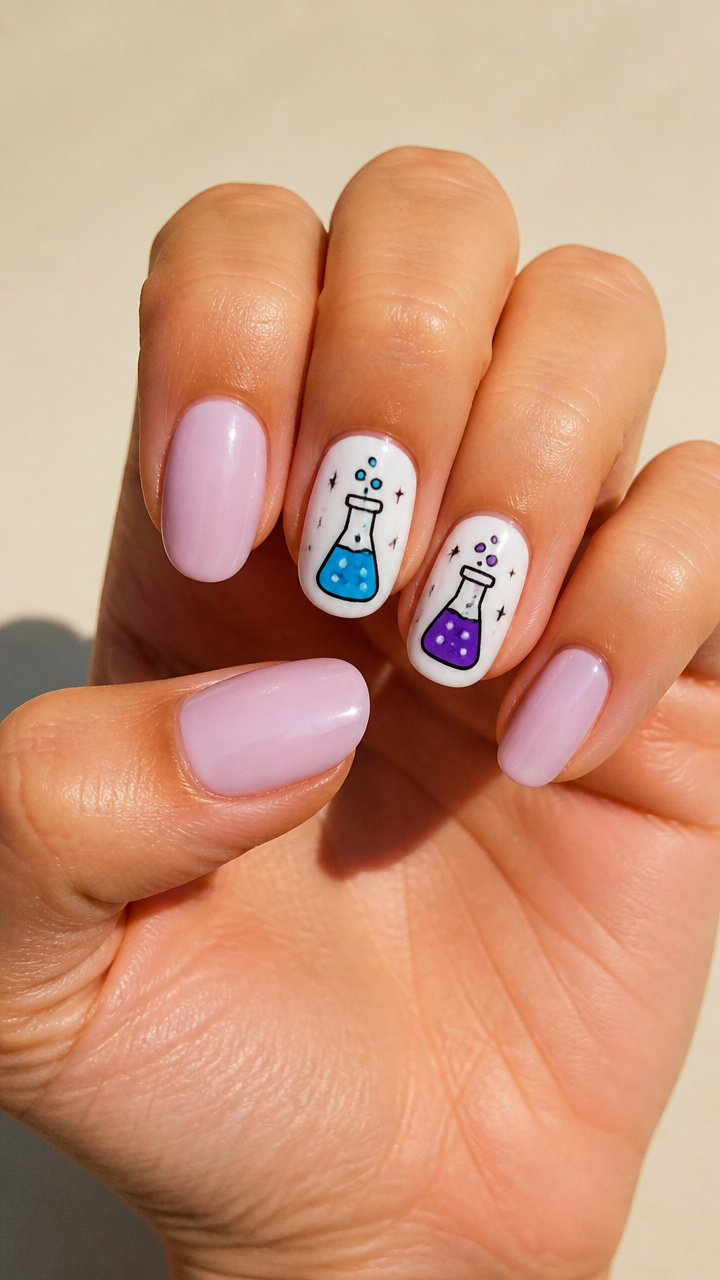 Science Lab Beaker Art