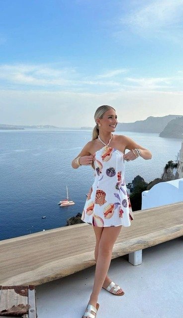 Seashell Halter Dress
