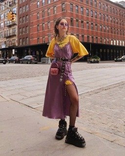 Slip Dress Over Tee