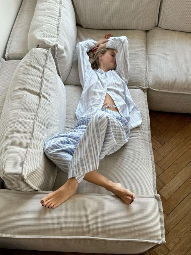 Striped Cotton Pajamas