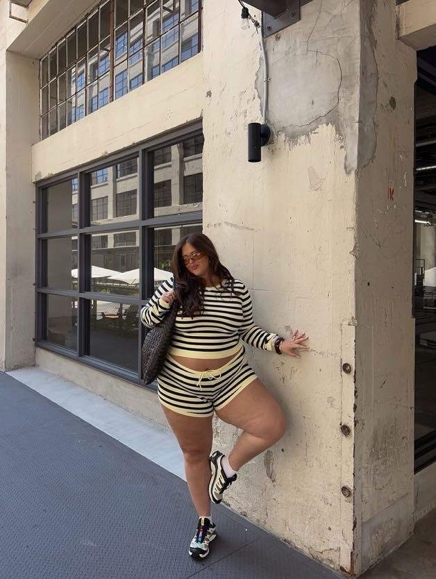 Striped lounge set