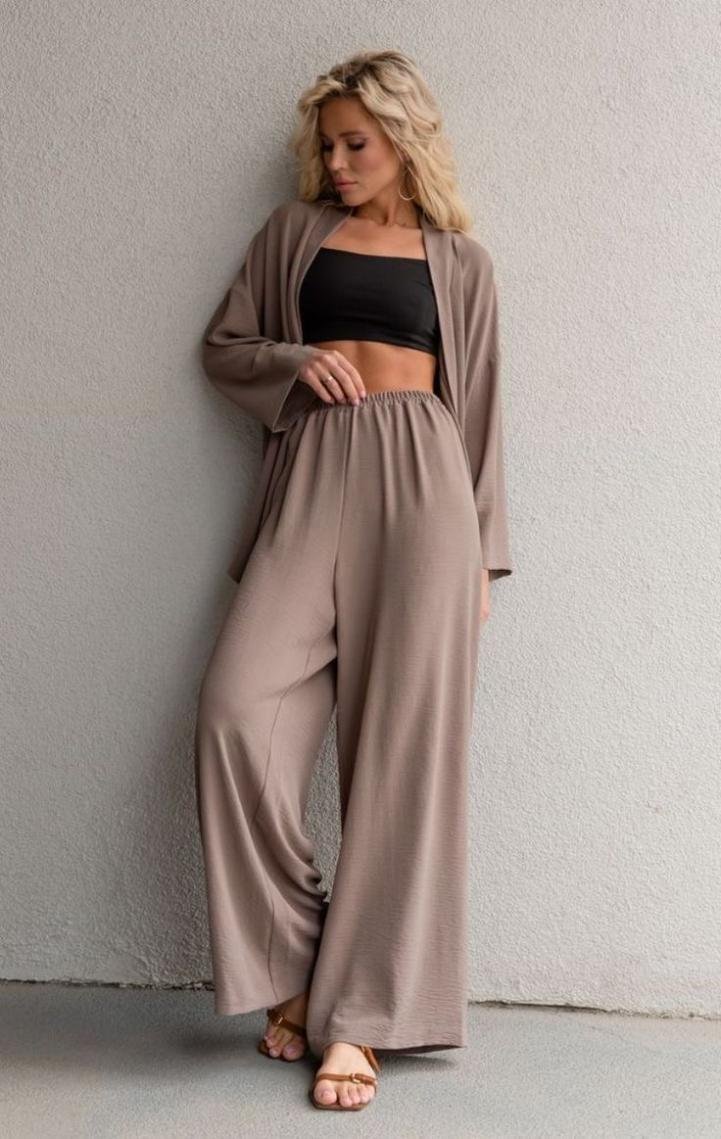Taupe Knit Set