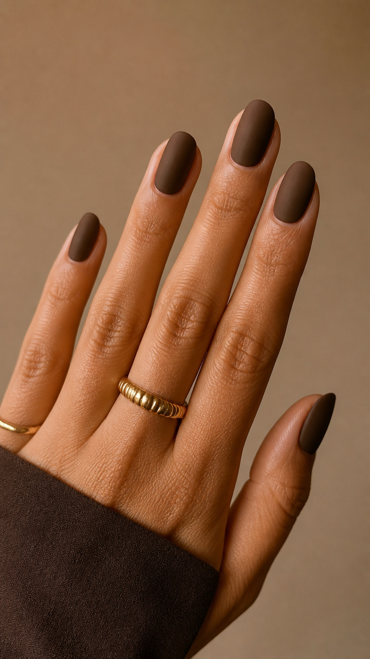 Walnut Brown with Matte Topper