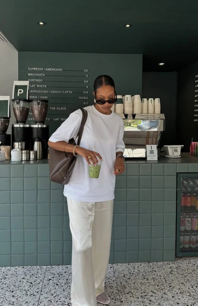 White Linen Pants Outfit